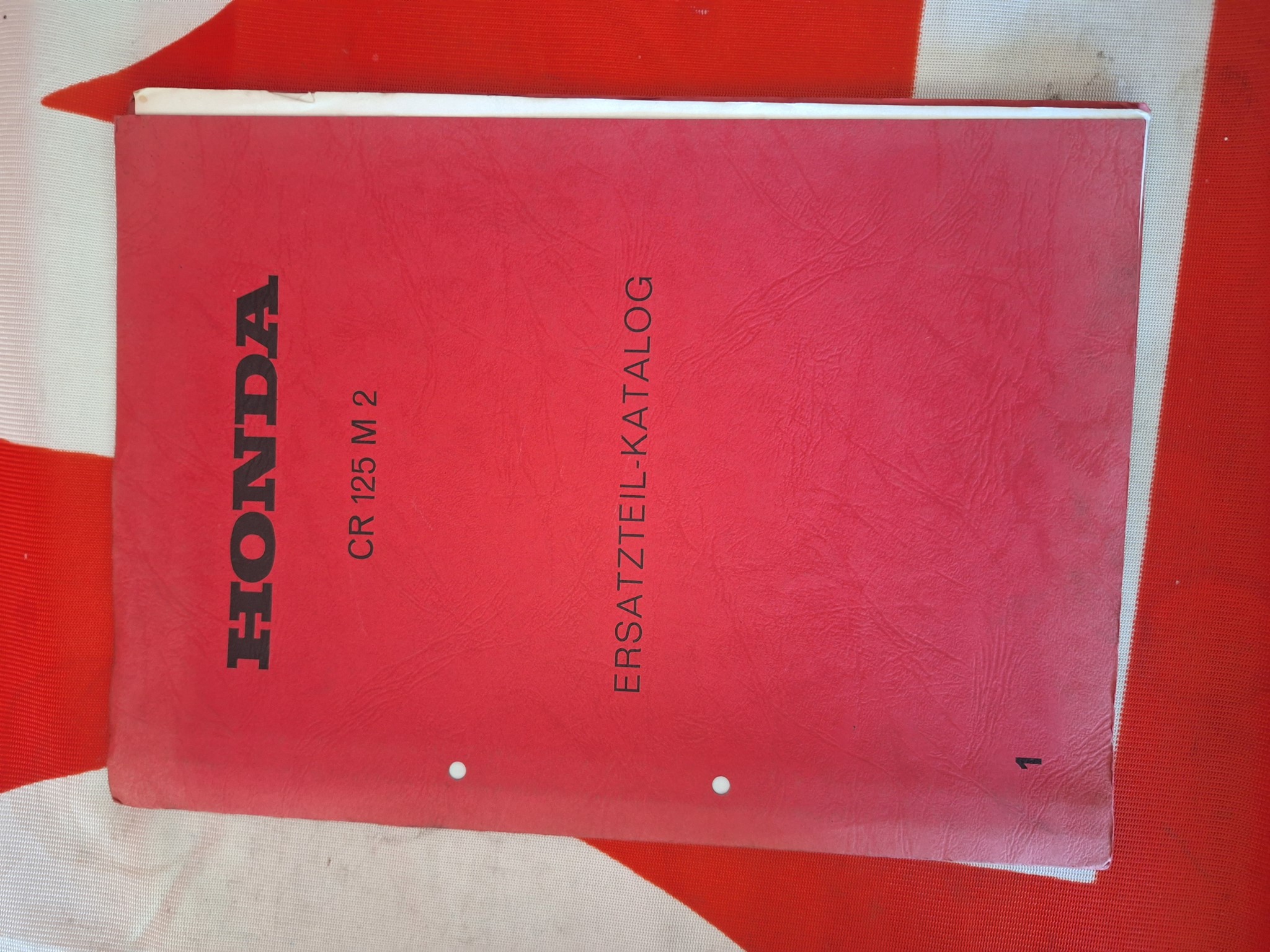 Bild von Ersatzteile-Katalog Honda  CRM125M2